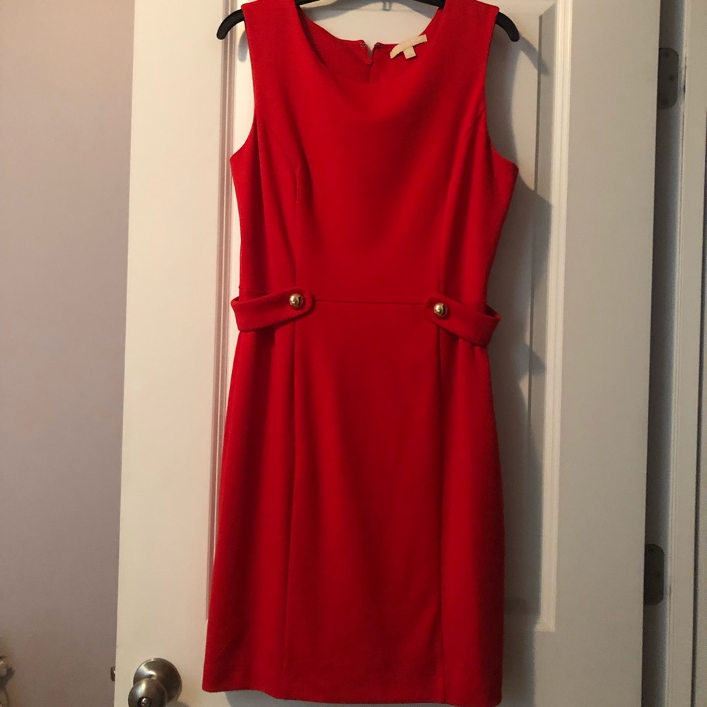Like New True Red Banana Republic Career Dress